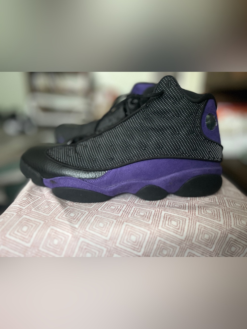 🔥 Men's CLASSIC JORDAN HEAT 🔥 Air Jordan 13 Retro "Court Purple" Size 13